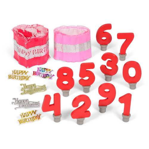 Set of Cake Decorations