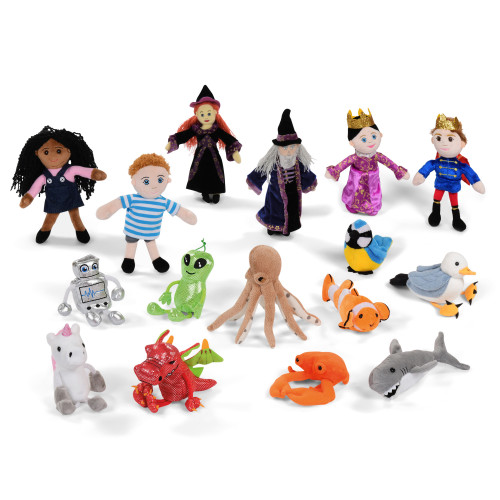 Story Characters Finger Puppet Set