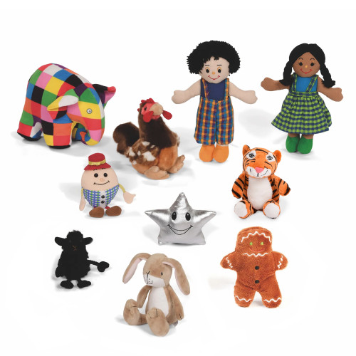 Popular Characters Puppet Set