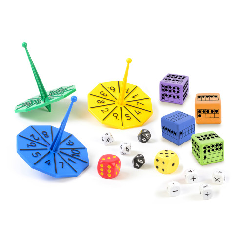 Set of Dice & Spinners