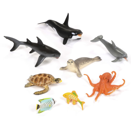 Small plastic 2025 sea creatures