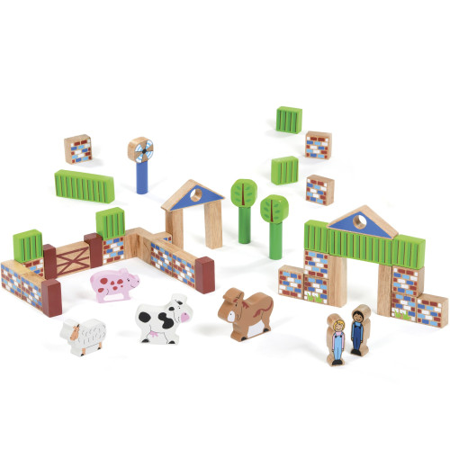 Farm Building Block Set