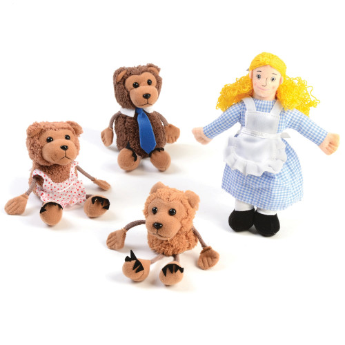 Goldilocks and the Three Bears Puppet Set