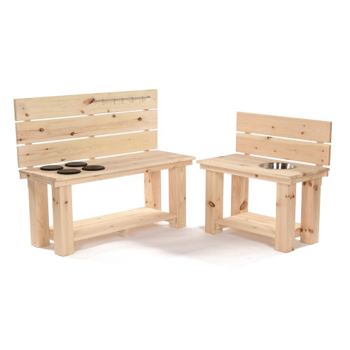 Set of Mud Kitchen Benches