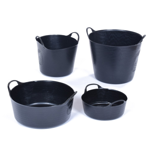 Set of Assorted Black Trugs