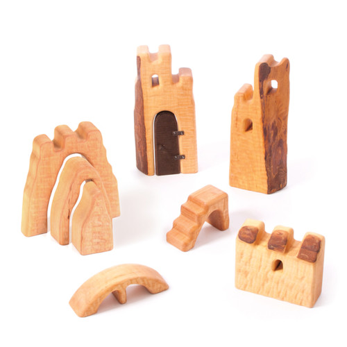 Small World Wooden Fantasy Scenery Set