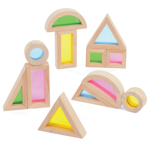 Rainbow sales sensory blocks