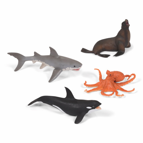 Small plastic sea sales animals