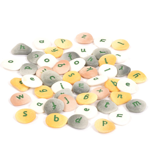 Set of Word Building Pebbles 50 pieces