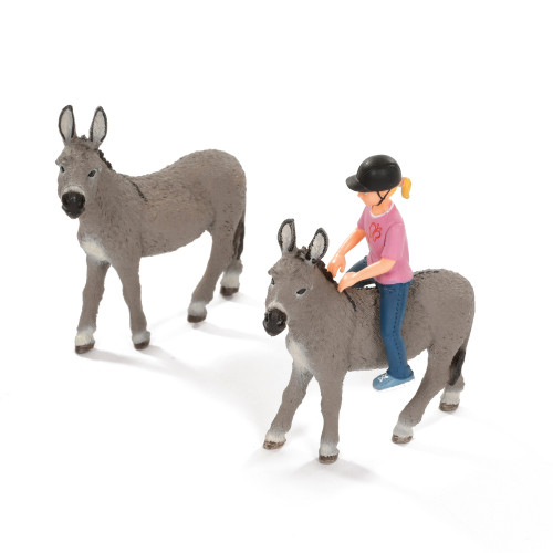 Small World Set of Donkeys and Rider