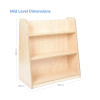 Mid Level Shelving Unit (Wing Back)