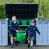 Compact Store with Black Storage Trugs