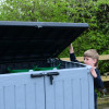 Compact Store with Green Storage Trugs