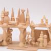 Plain Wooden Figures Set (12pcs)