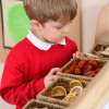 Set of Square Seagrass Baskets