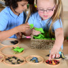 Set of Square Seagrass Baskets