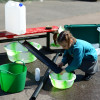 Set of Early Years Mud Kitchen & Water Dispensers (Jerry Cans)