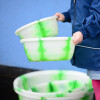 Set of Green Graduated Bowls