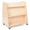 Mobile Double Sided Shelving & Book Unit