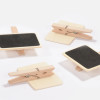 Set of Mini Chalkboard Clips