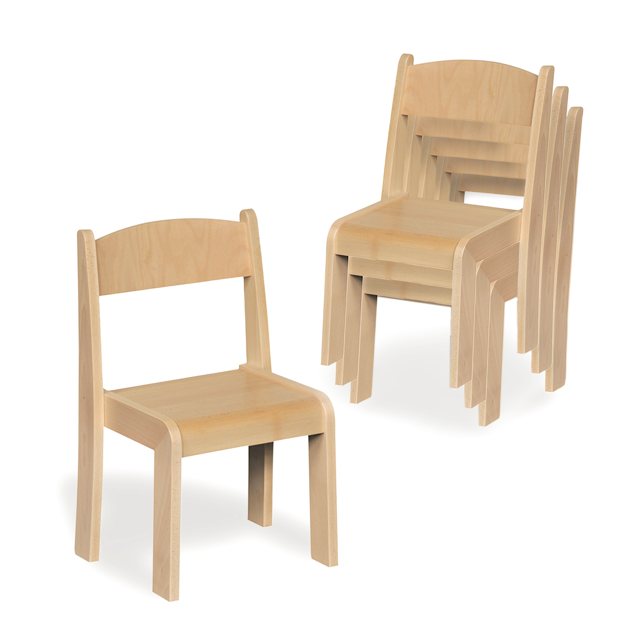 Stackable children's clearance chairs