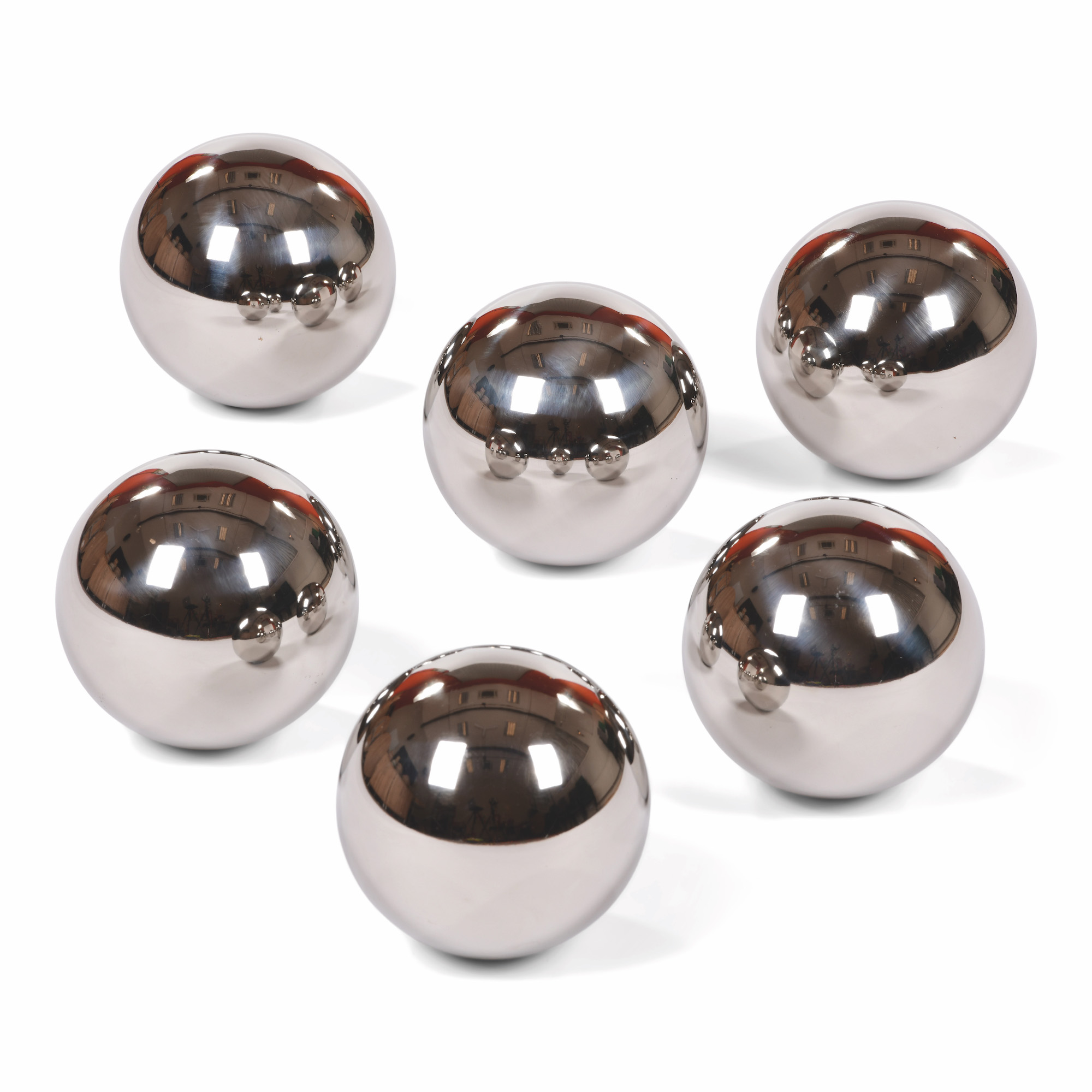 Silver sales sensory balls